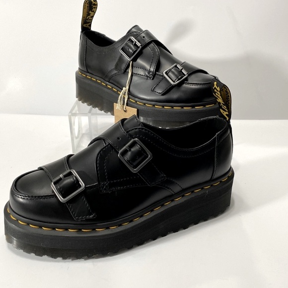 NEW DR MARTENS SIDNEY MONK STRAP CREEPER PLATFORM - Picture 6 of 12